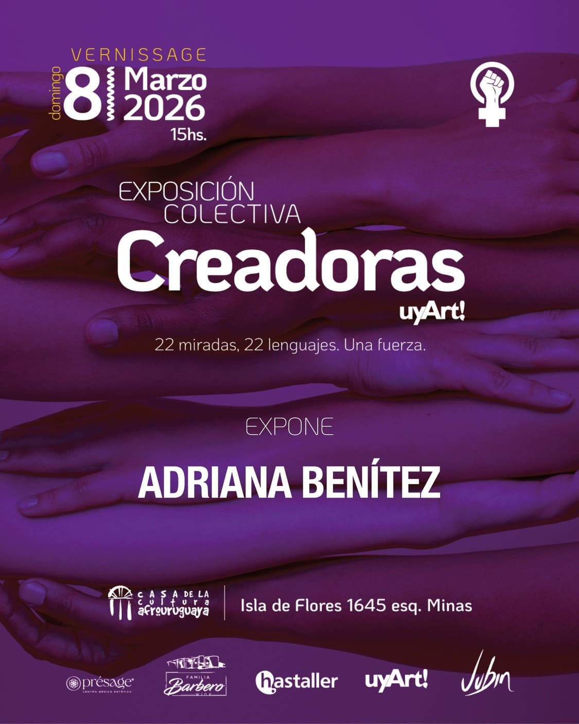 Creadoras - Exposición colectiva en Casa de la Cultura Afrouruguaya